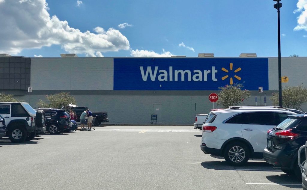 Shoplifting suspect tries to flee Walmart with backpack full of food and jewelry