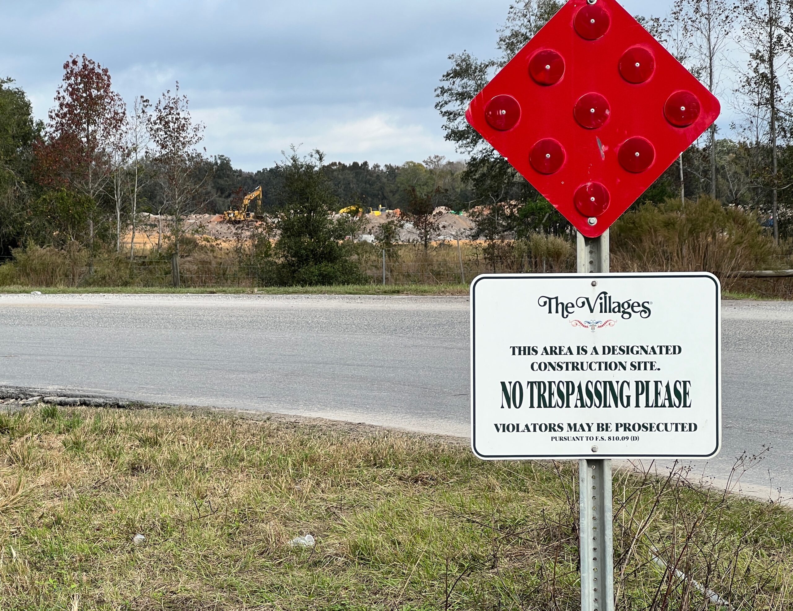 The Villages construction site in Leesburg