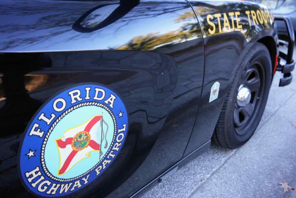 FHP trooper pulls over unlicensed driver from Brazil for speeding on wet roads